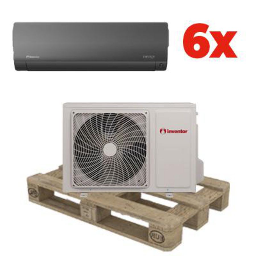 PROMO Pallet a 6st. Inventor Emperor 3,5kW airco set  (220227152 + 220227153)