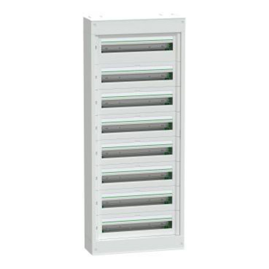 Opbouwkast metaal 8 rijen 24 modules PrismaSet S