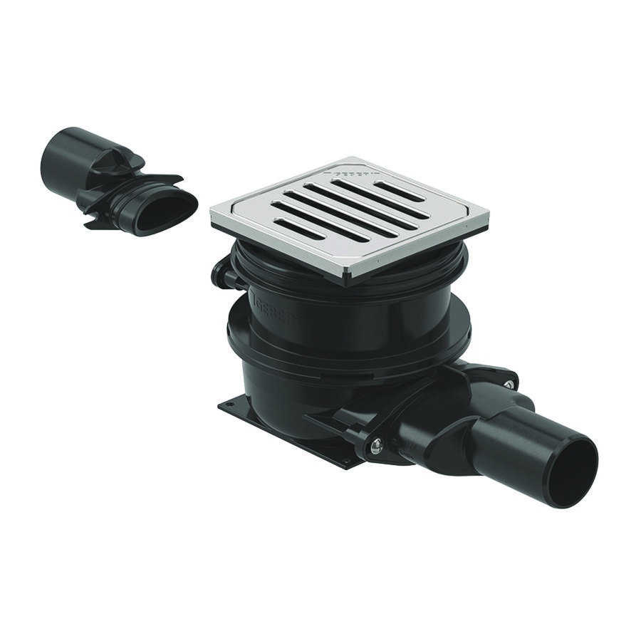 vloerput Varino, horizontaal, d50: d=50mm, d1= 388.023.00.1