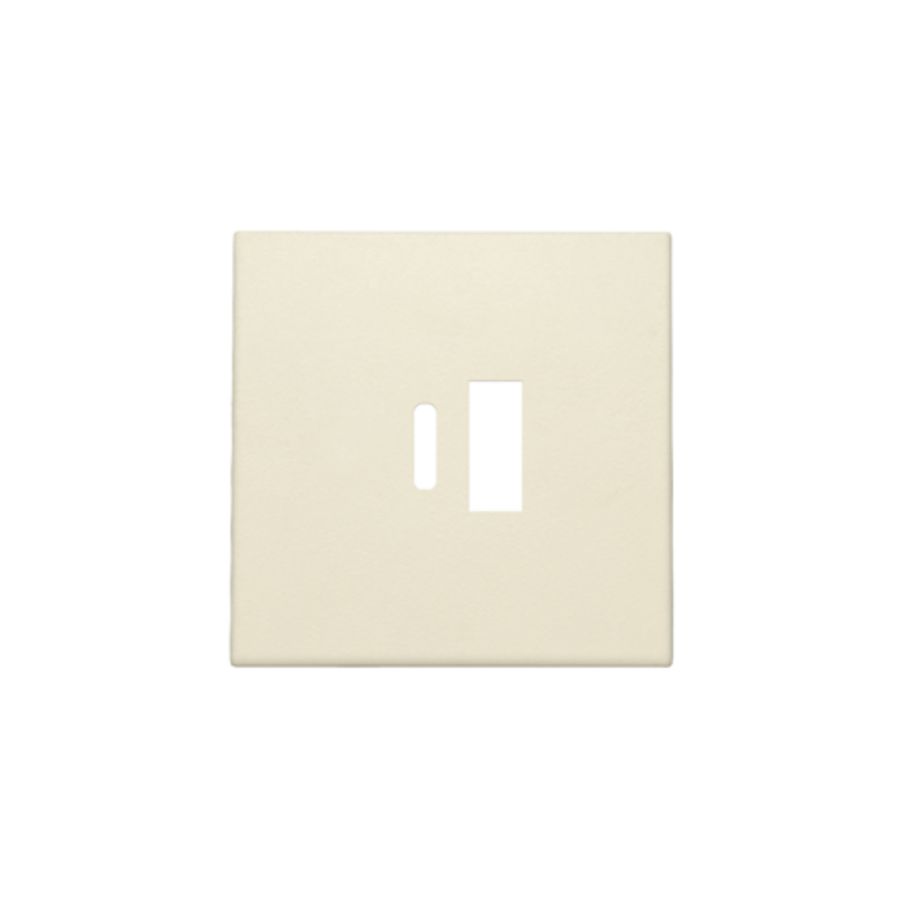 Afwerkingsset dubbele smart USB-A-/USB-C-lader cream