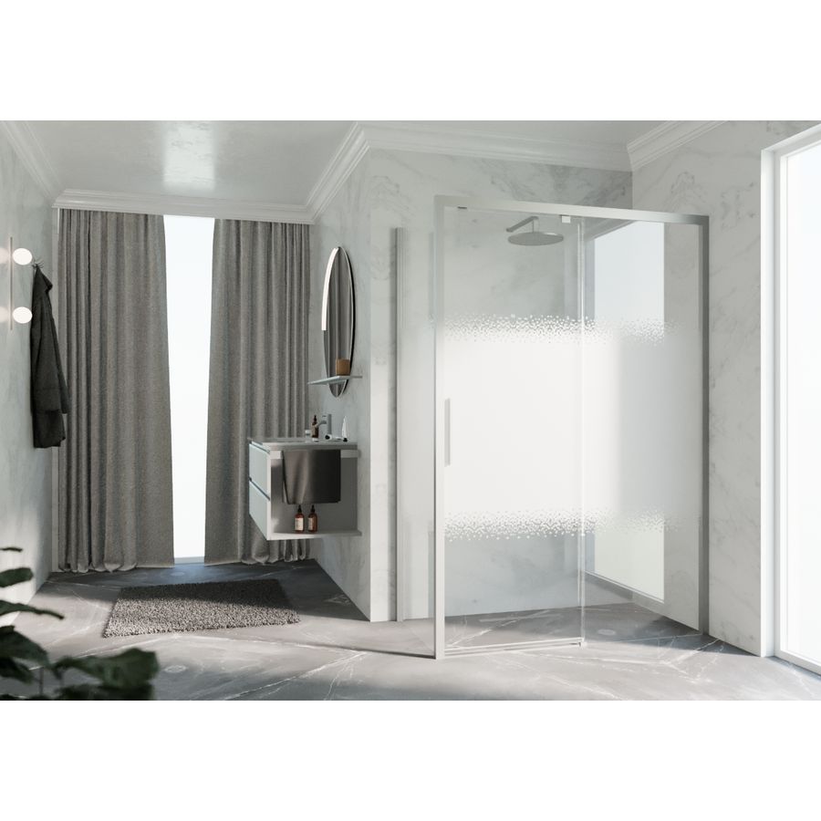 Schuifdeur K22PH RE 1170-1210x2000mm matchroom rose motief