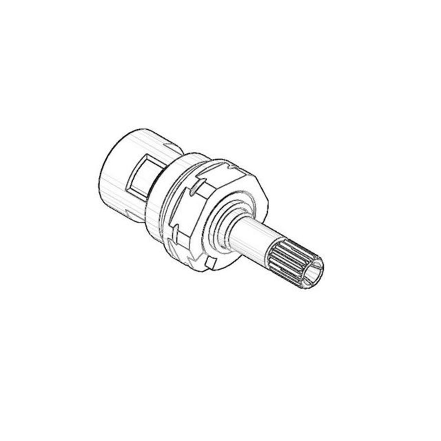 Bovendeel voor thermostaat opbouw 9090032350090