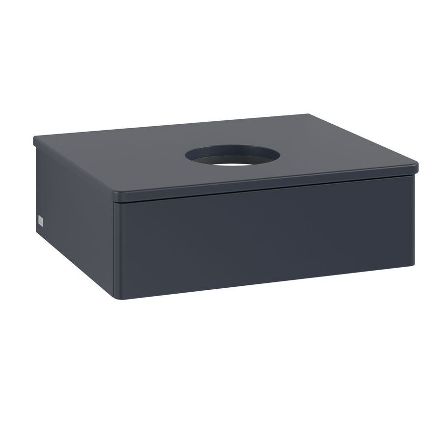 Wastafelonderkast Antao 600x190x500mm Mid.Blue Matt Lacquer L07010HG