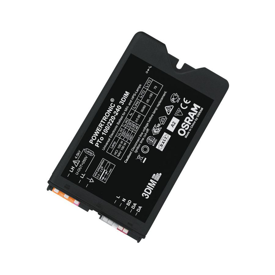 Voorschakelapparaat PTo 100/220…240 3DIM