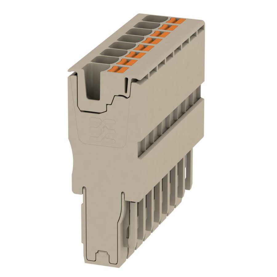 Plug PUSH IN d.beige 4mm² 32A 800V co 2540530000 VVE=20