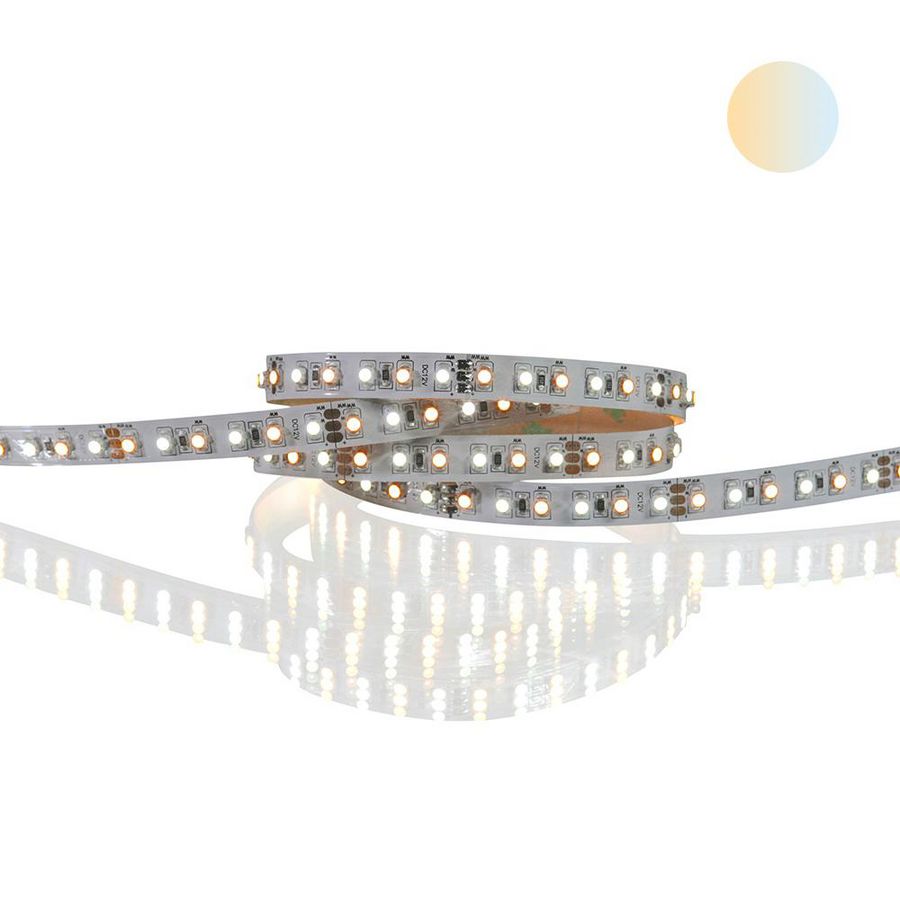 LED strip 12V 120LED/mtr. TW IP20 2700-6000K L=5mtr.