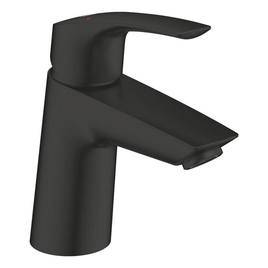 Eurosmart S-Size wastafelmengkraan push Open Matte Black (mat zwart) (prof)