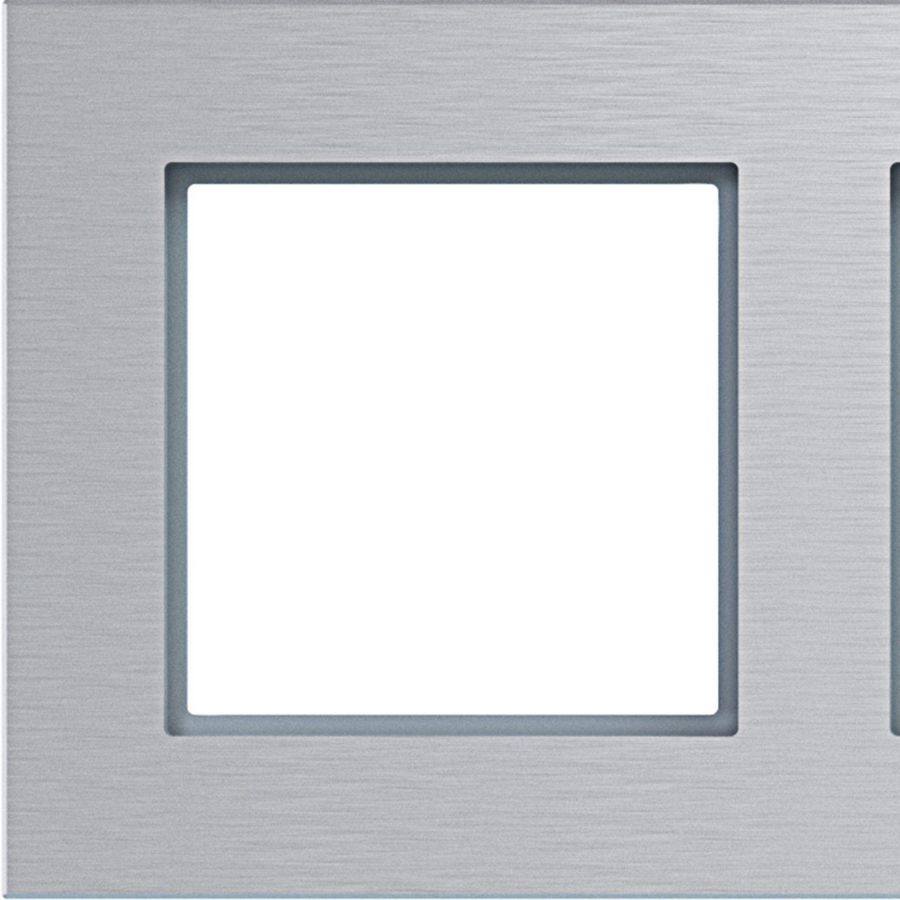 Afdekraam 3-voudig horizontaal A.8 aluminium