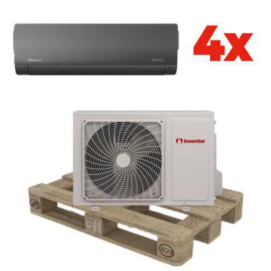 PROMO Pallet a 4st. Inventor Emperor 7,0kW airco set  (220227156 + 220227157)