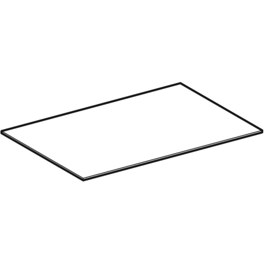 inlegbodem van glas voor hoge kast