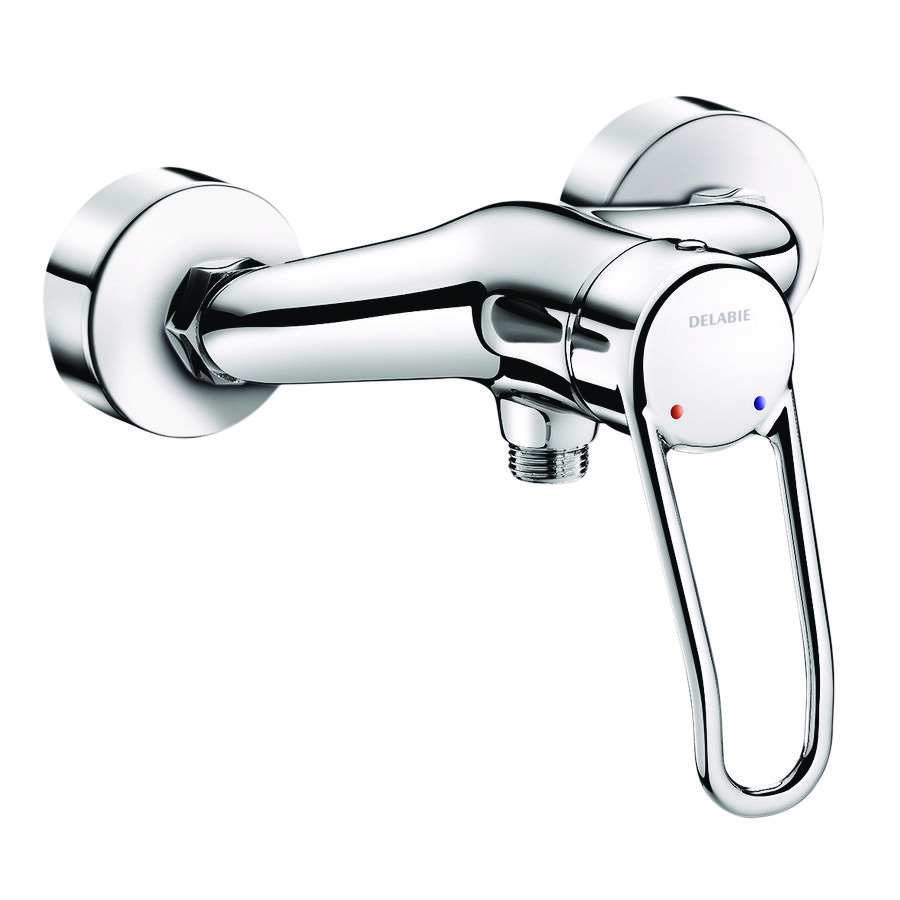 Douchemengkraan open greep standaard S-kop Onder