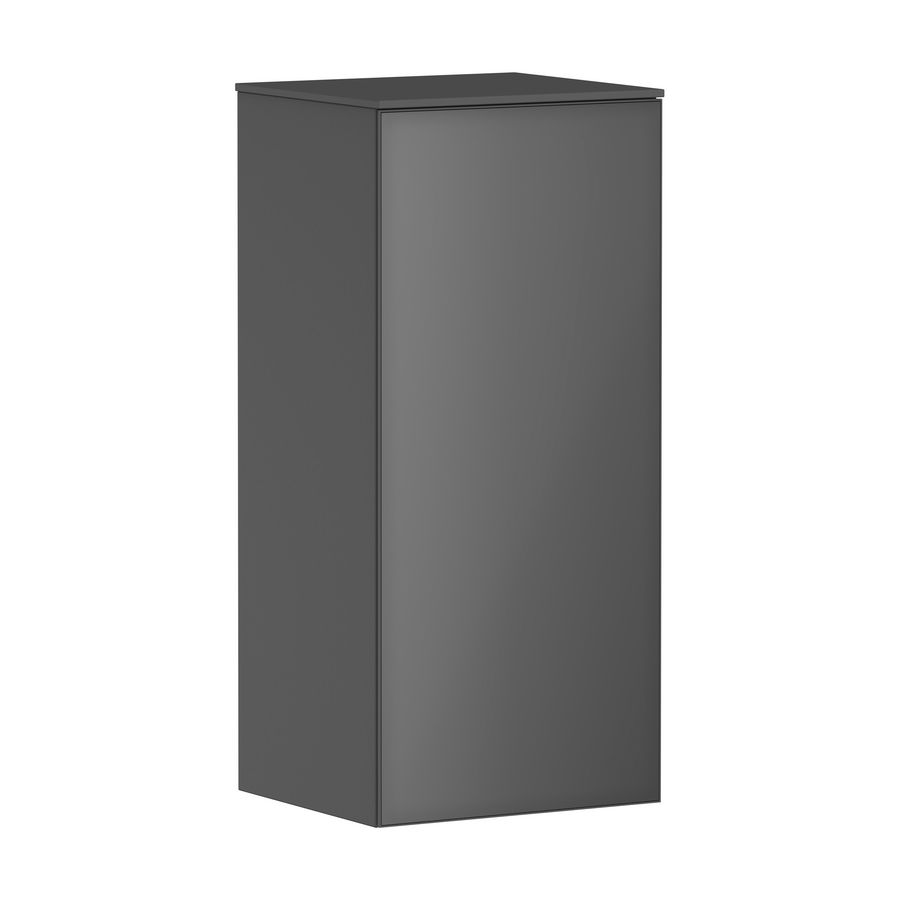 Half Hoge kast Slate Matt Grey / front metallic slate grey 400/360 scharnieren links Xevolos E 54214770