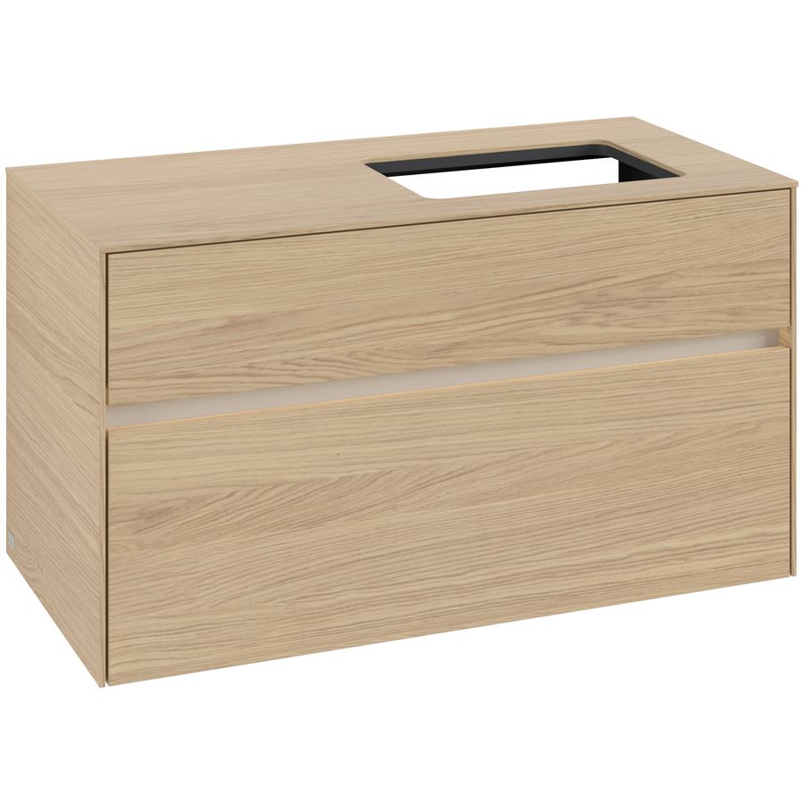 Wastafelonderkast Collaro 1000x548x500mm Nord.Oak C111B0VJ