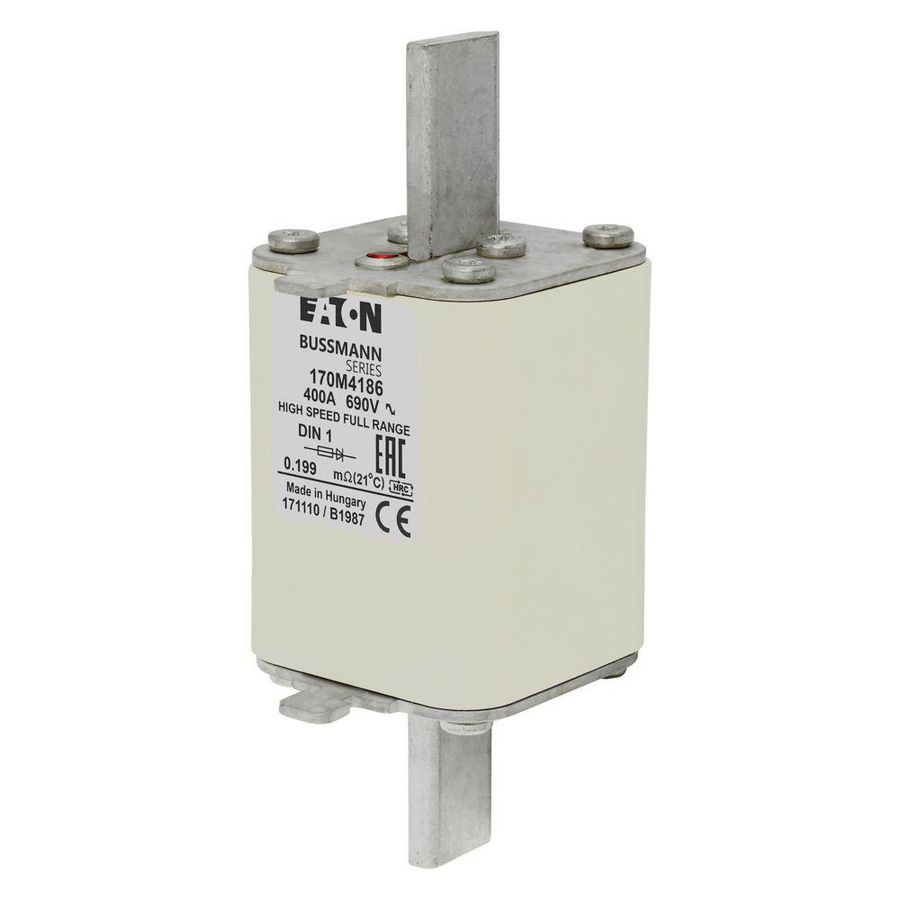 Zekering hoge snelheid 400A AC 690V 200kA 1 52x66x135 VVE=3