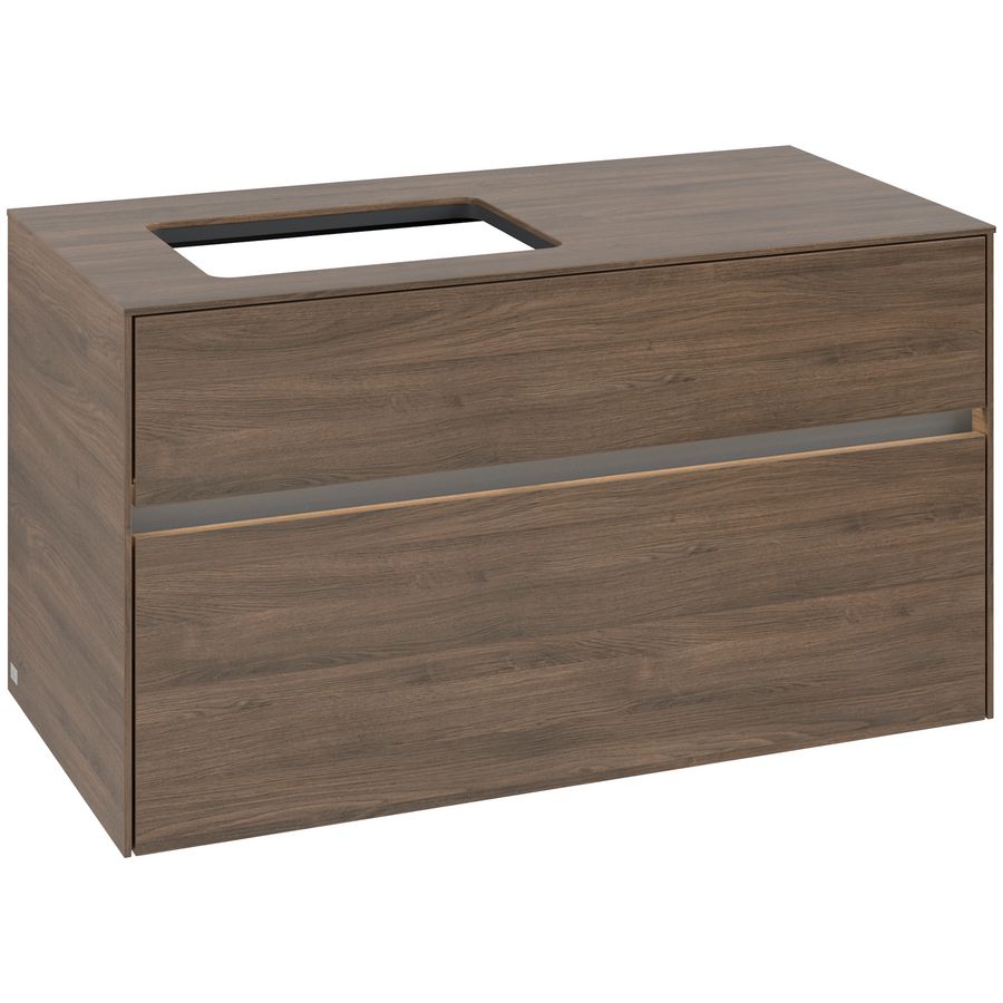 Wastafelonderkast Collaro 1000x548x500mm Ariz.Oak C110B0VH