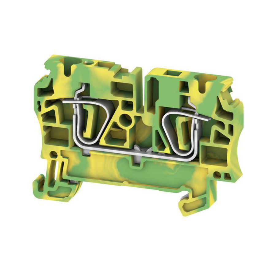 Aardklem PE groen/geel 4mm2 800 V 1632080000 VVE=100