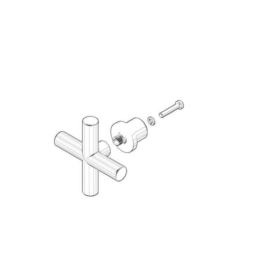 Greep 100x70x68mm chr 04208900301-00