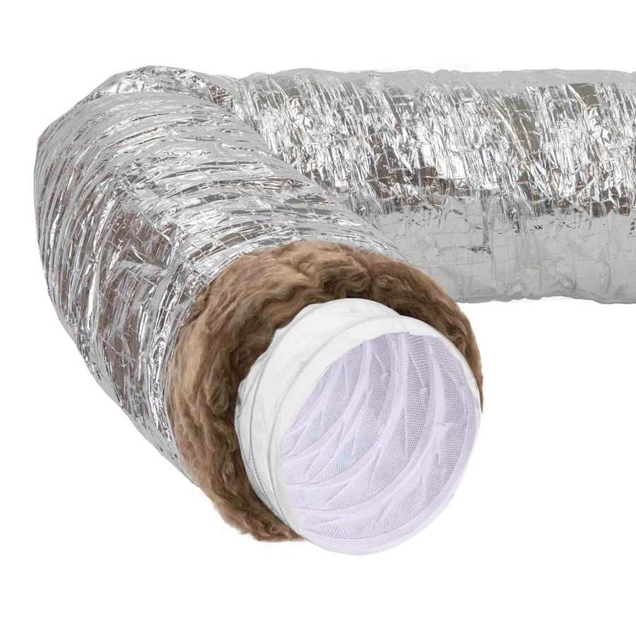 Doos a 10m. MASTER ISO AKS akoestisch geisoleerde ventilatieslang Ø160mm