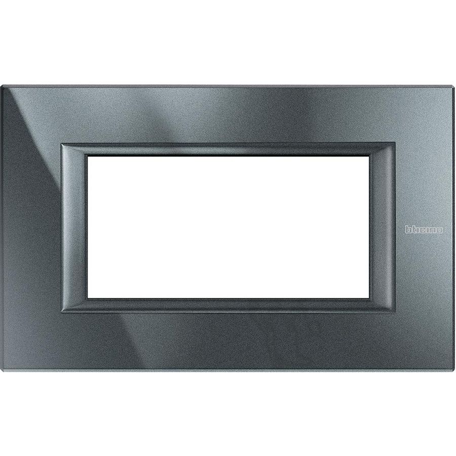 Afdekraam 4 module antraciet Axolute