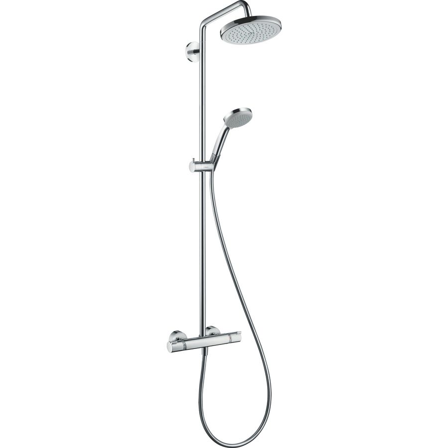 Croma Air 220 Showerpipe chroom zwenkbaar