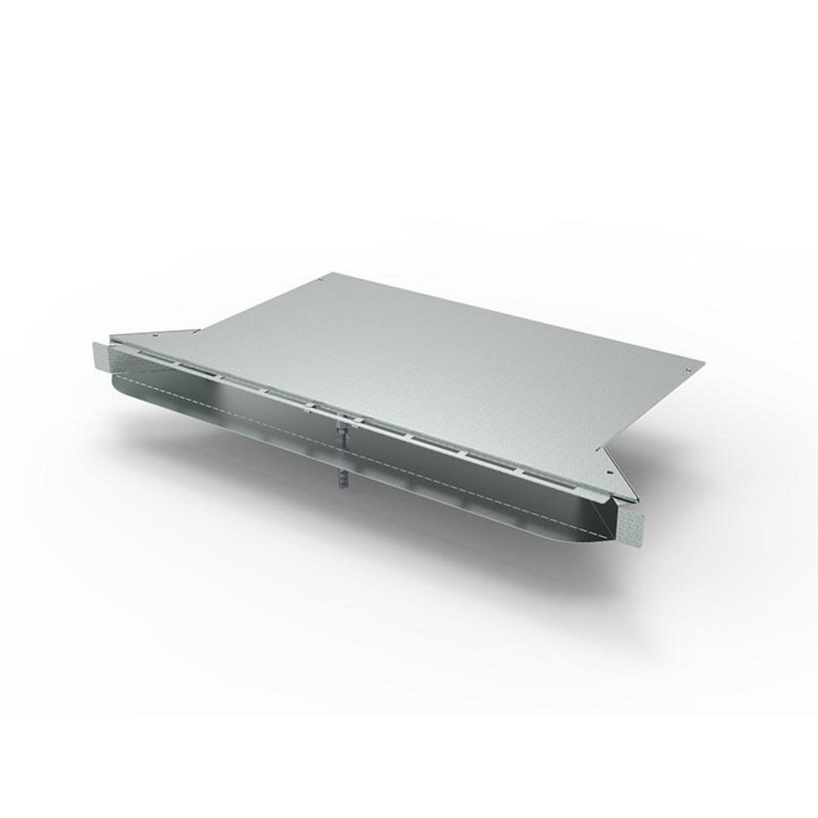 Hoek-/aftakstuk V600x50 open vloergoot