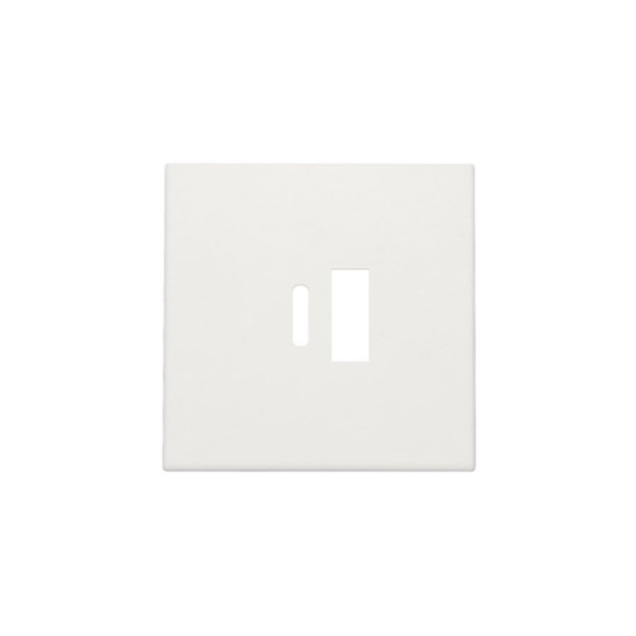 Afwerkingsset dubbele smart USB-A-/USB-C-lader white