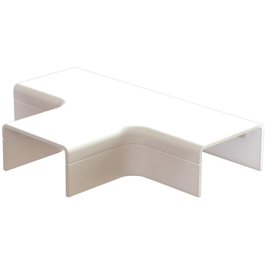 Zak a 2st. T-stuk met bodemstuk 25x13mm Systeem25 wit