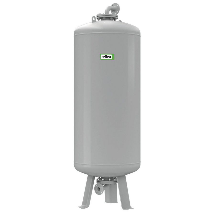 Buffervat / voorschakelvat 500ltr. grijs V500/10 max.10bar max.110°C