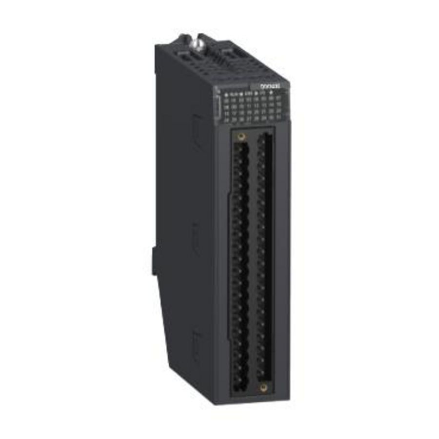 Discrete ingangsmodule Modicon X80 32x In 12/24Vdc