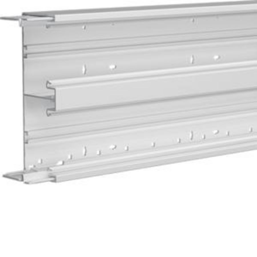 Bodemprofiel BRH65 65x210mm dubbel hal.vrij 2m vwit VVE=2