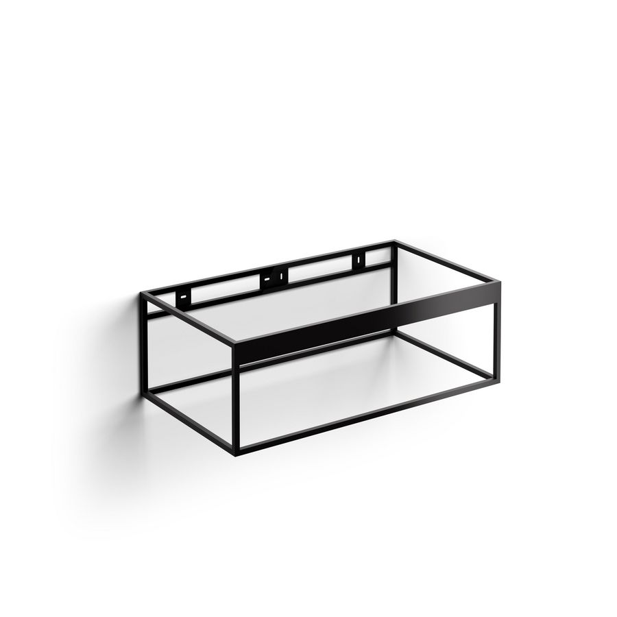 Hammock Frame rvs kokerprofielkast 90 cm, mat zwart poederc.