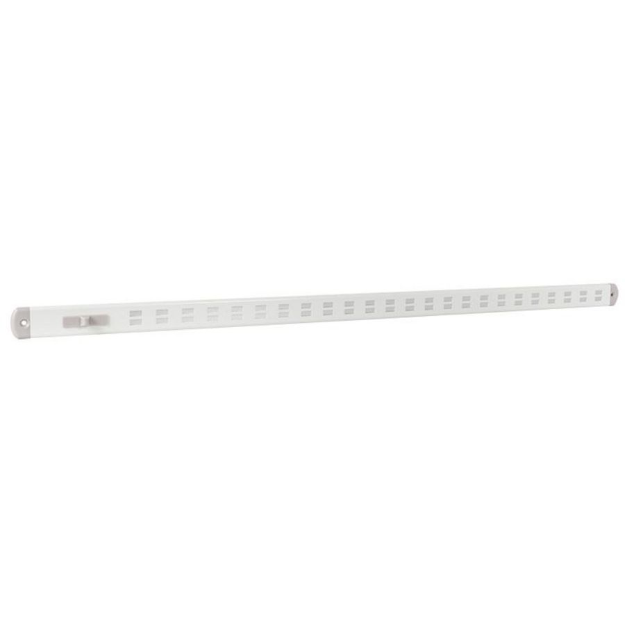 ALU schuifrooster Bold Line 750x30mm wit