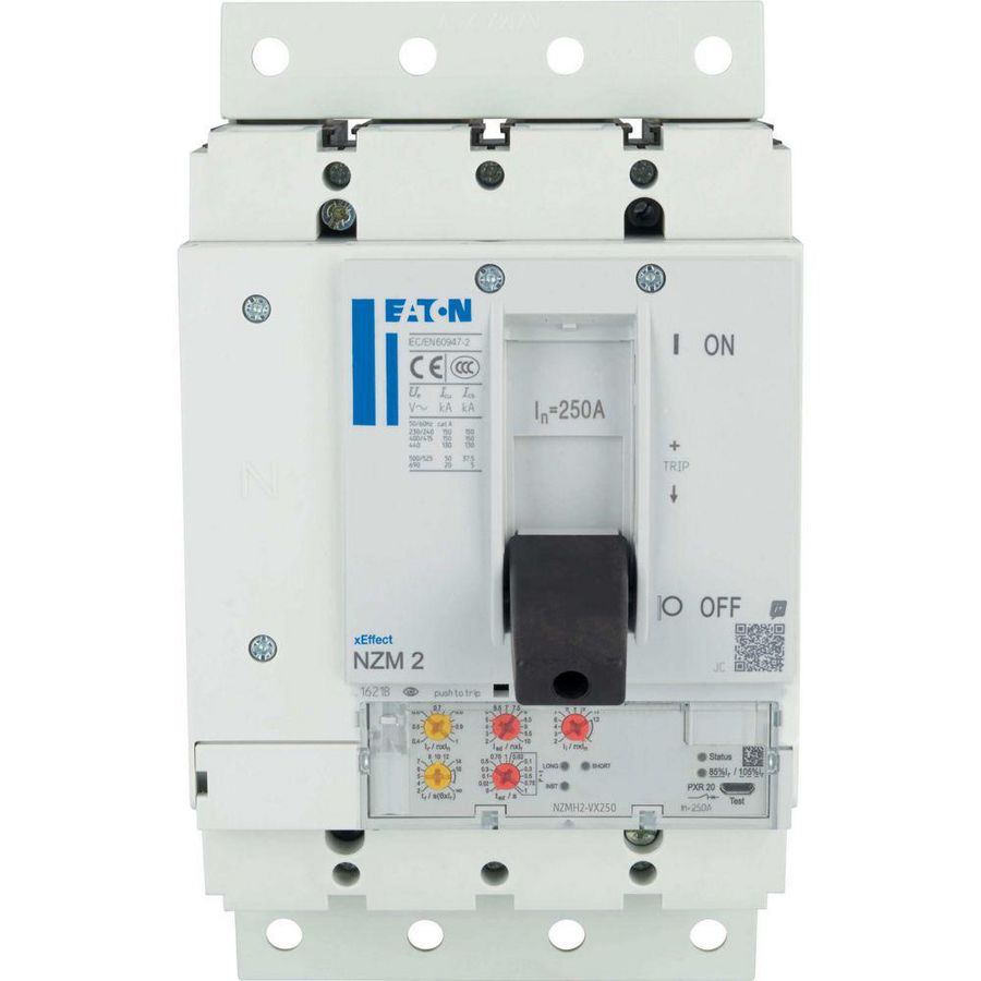 NZM2 150kA 4P 250A voor insteeksokkel IEC