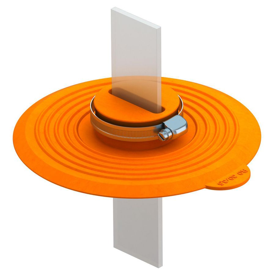 Afdichthuls platte geleider 30x3,5mm 30x3,5 thermoplastisch