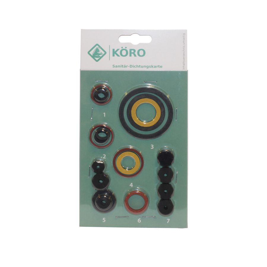 Assortiment dichtingskaart 32 ringen VVE=10