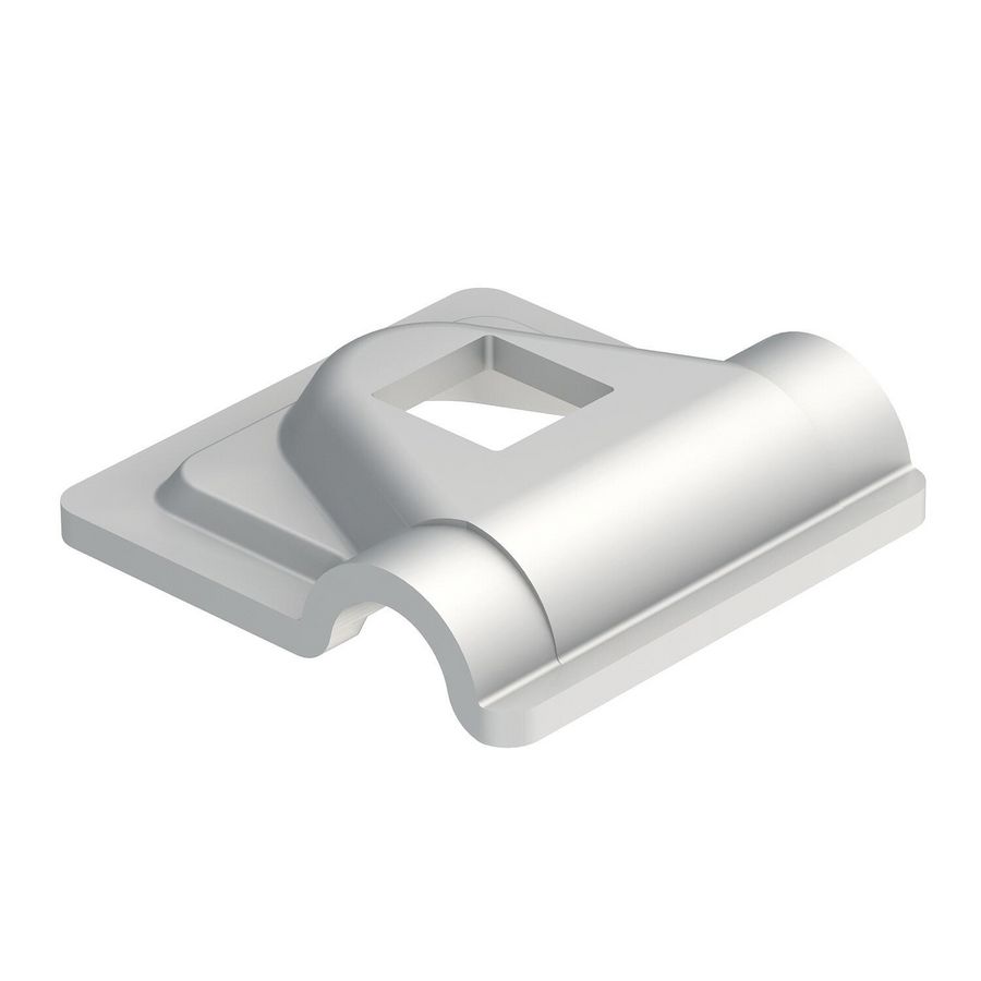 Snelverbinder RD8-10 op alu kader 44x44mm Aluminium VVE=100