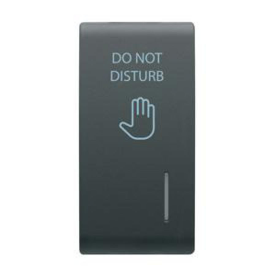 UITWISSELBARE DRUKKNOP-MET AFSCHERMING-DND-1 MODULE-