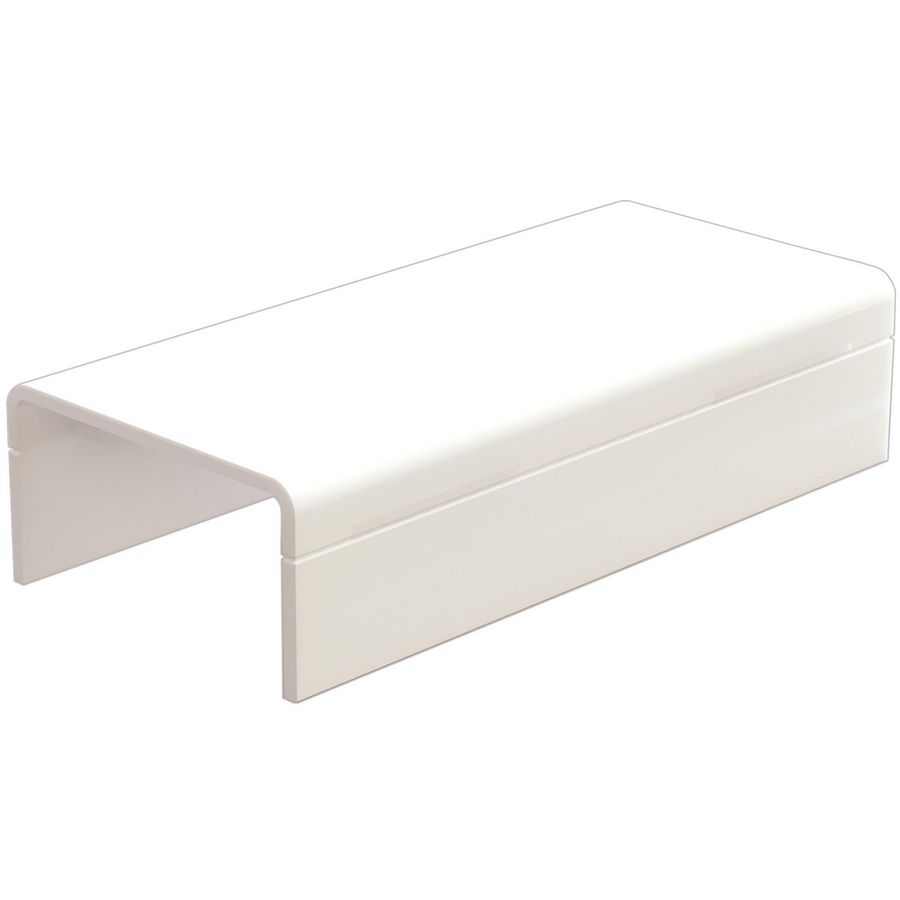 Zak a 2st. Koppelstuk met bodemstuk 25x13mm Systeem25 wit