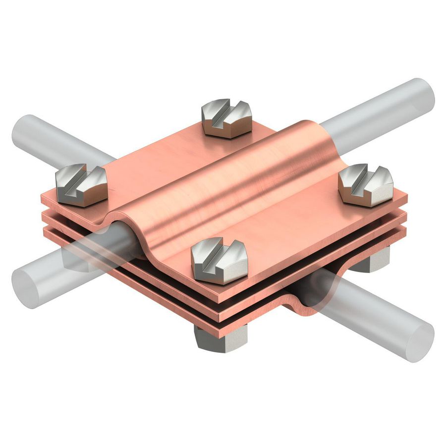 Kruisverbinder 8-10mm koper VVE=10 5314135