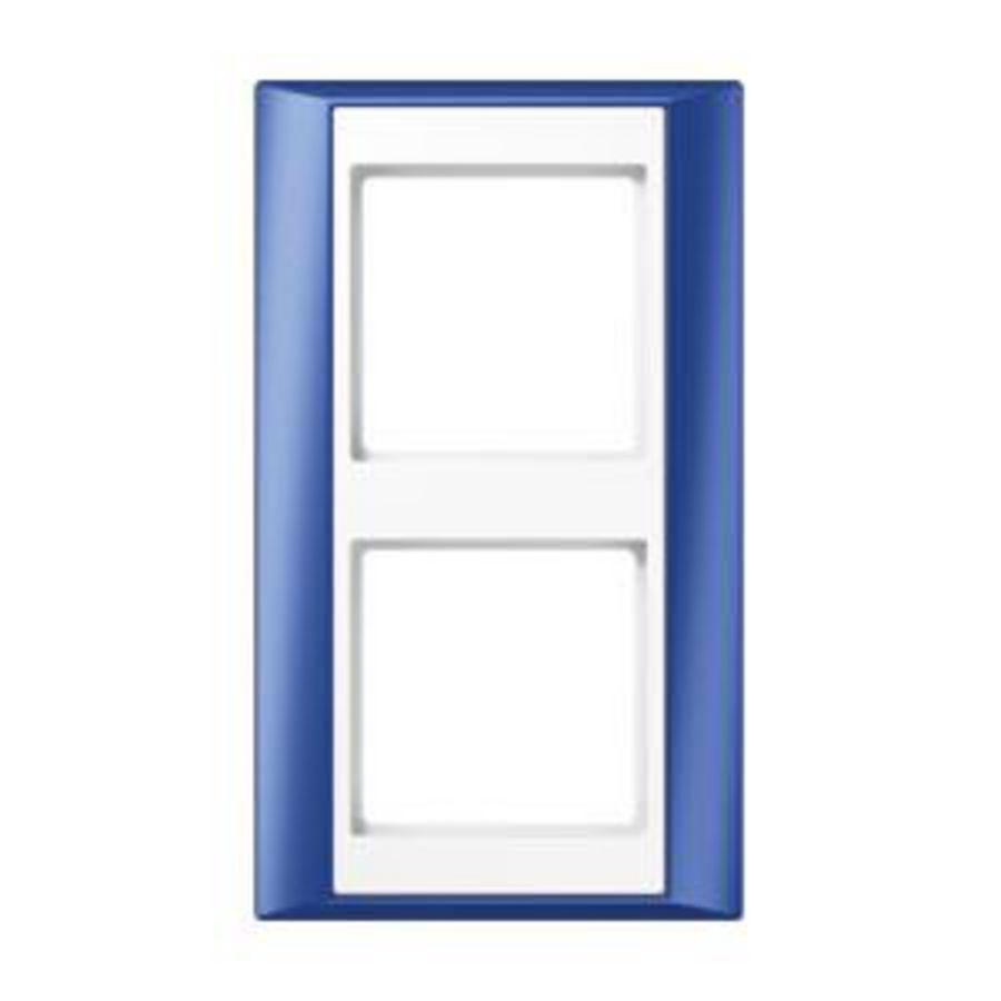 Afdekraam blauw-alp.wit 2-voudig A-plus VVE=10