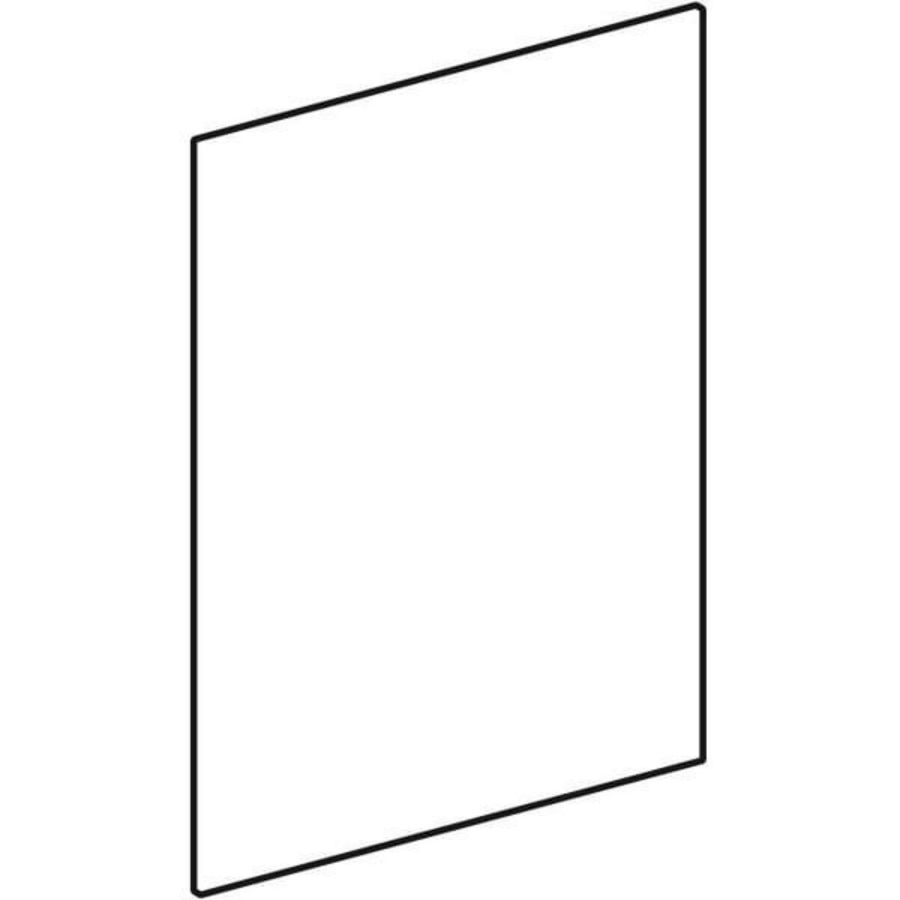 Deur voor fonteinonderkast wit