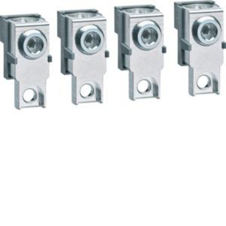 Doos a 4st. Externe kabelklem Cu/Al 1x 50-185mm² h3+P250 4P