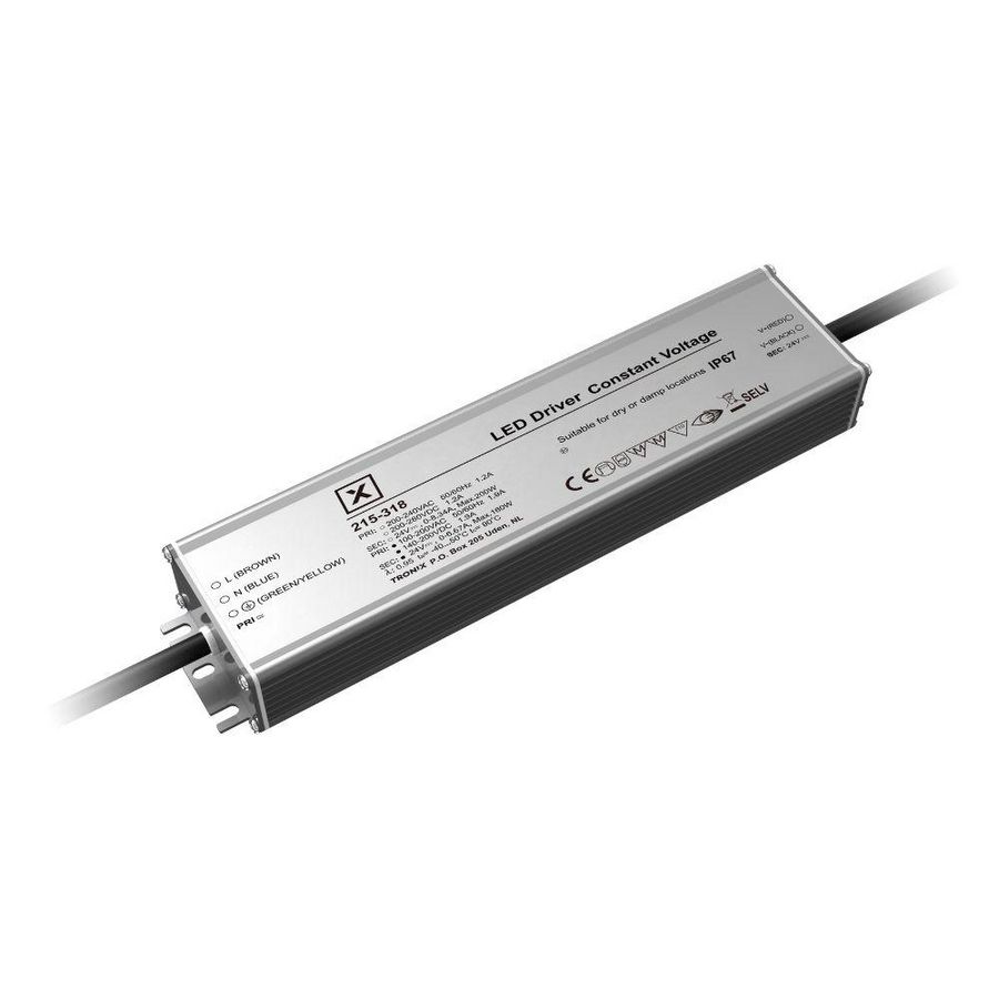 Voeding LED 24V 200W IP67