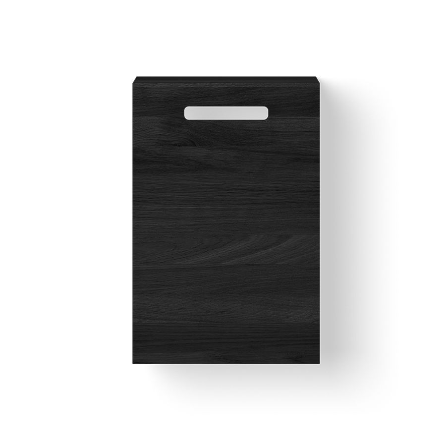 Wooden Basic Cube MINI 395x230mm h=600mm eiken black