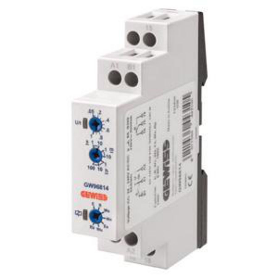 MULTIFUNCTIONELE TIMER-24..240 Vac/Vdc-1 MODULE