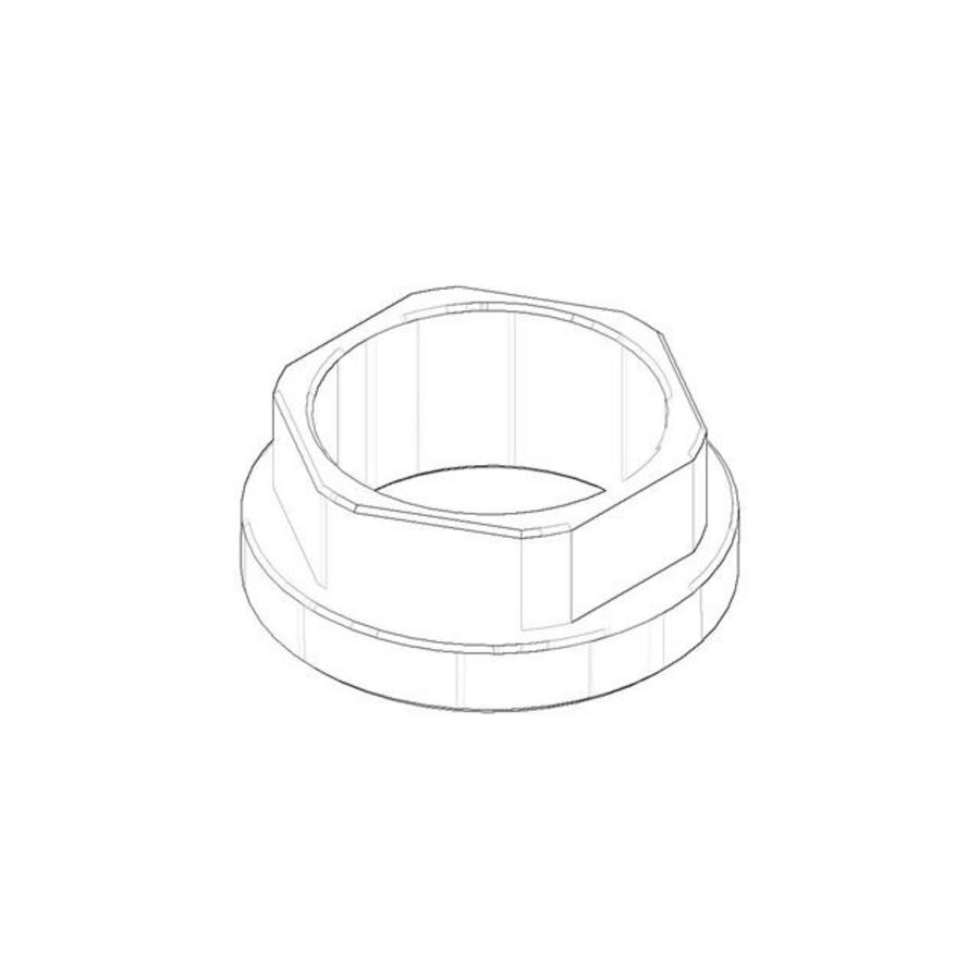 Bevestiging Moer 42x17mm 09240444890
