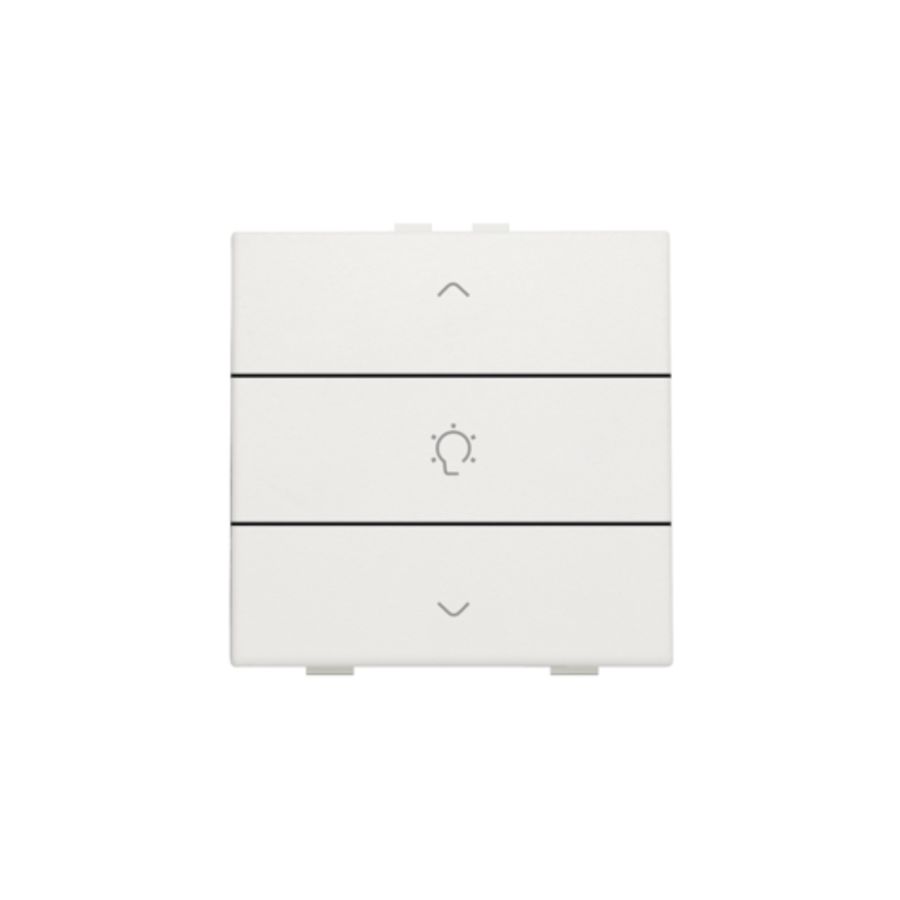Enkelvoudige dimbediening Home Control white