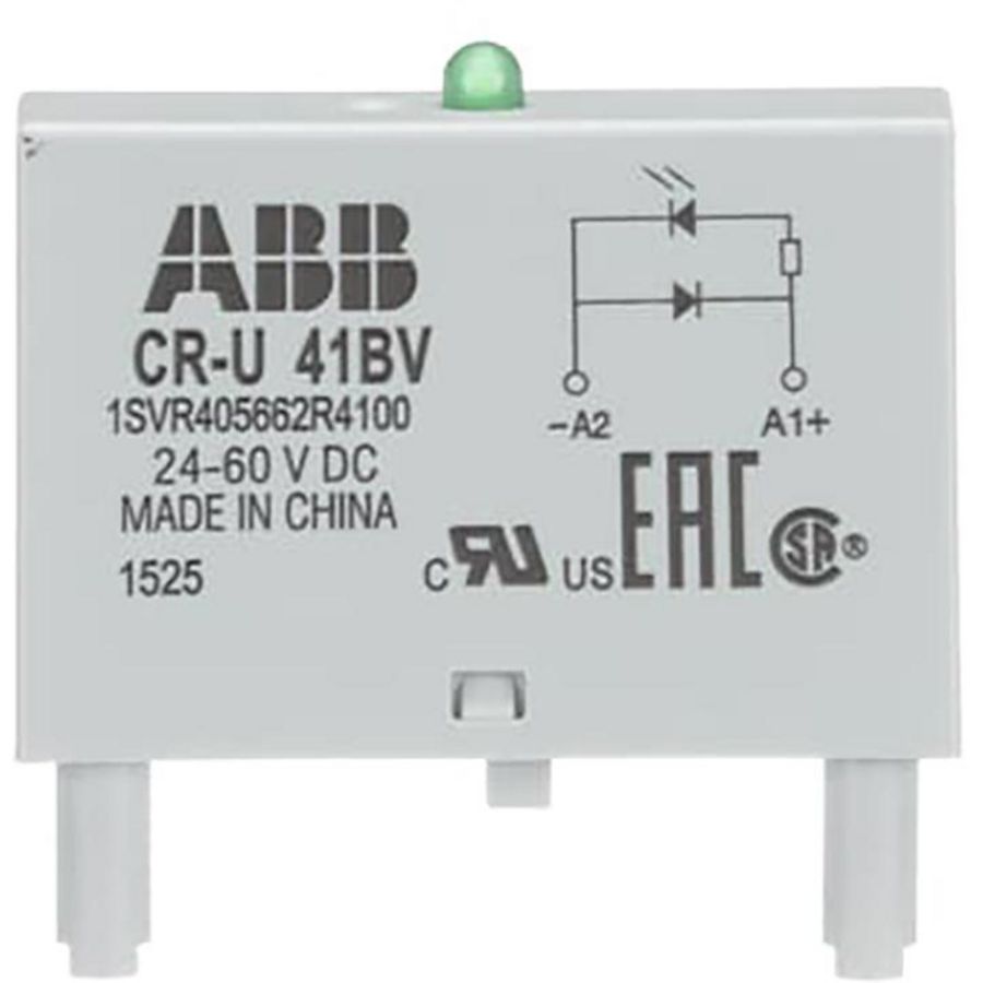Plugbare Cr-serie diode en LED green 24-60VDC A1+A VVE=10