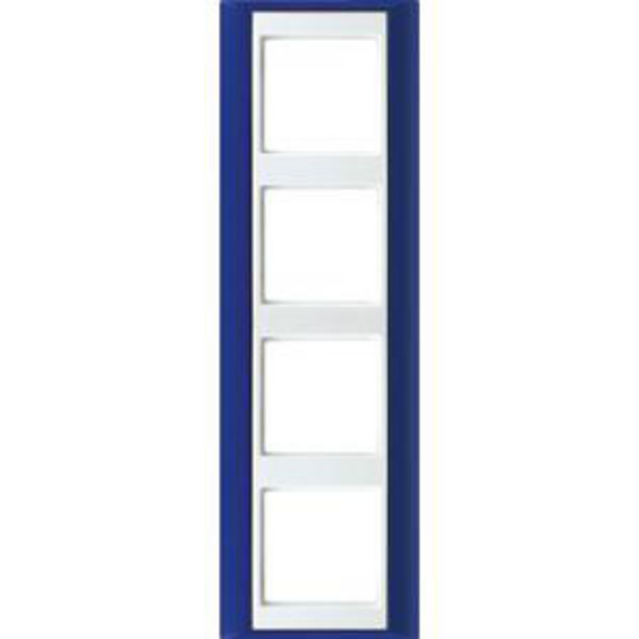 Afdekraam blauw-alp.wit 4-voudig A-plus VVE=10
