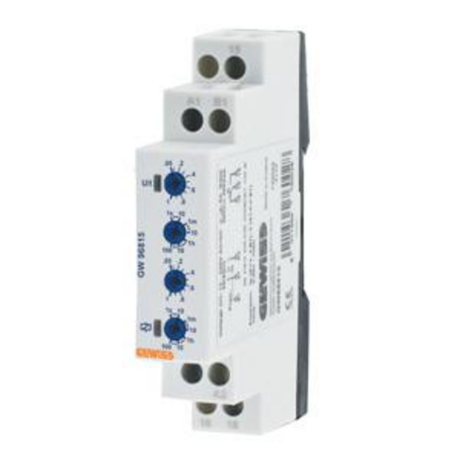 ASYMMETRISCHE CYCLUSTIMER-12..240 Vac/Vdc-1 MODULE